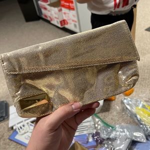 Thierry Mugler Gold Pouch/Clutch